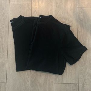 KIT AND ACE COTTON CREWNECK T-SHIRTS